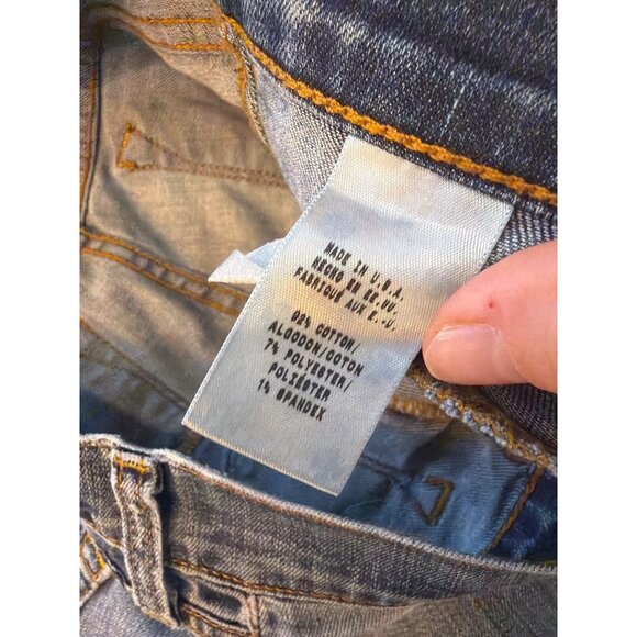 Lucky Brand Charlie Baby Bootcut Jeans Womens Size 0/25 Cotton/Polyester/Spandex - Picture 6 of 6